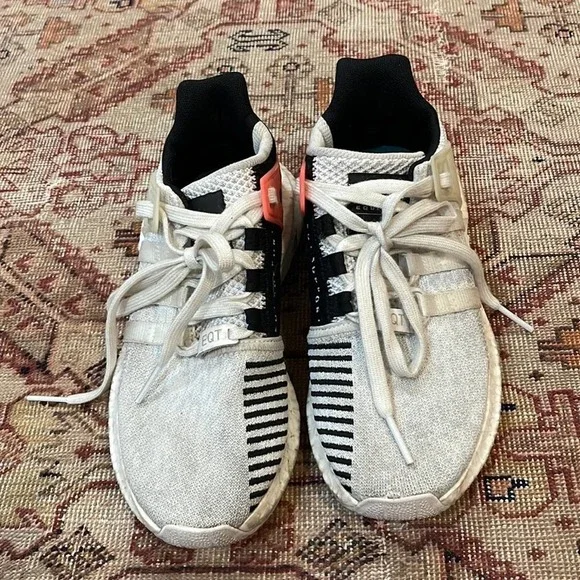 Adidas | EQT SUPPORT 93 17 WHITE TURBO RED Size 7 - Picture 3 of 9